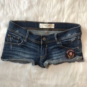 Abercrombie & Fitch Cut-off Style Jean Shorts